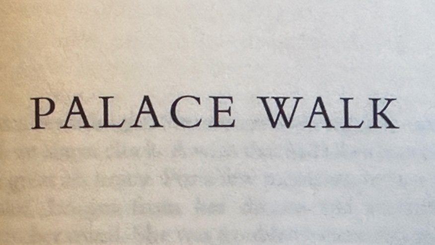 Palace Walk Title Page Palace Walk Title Page